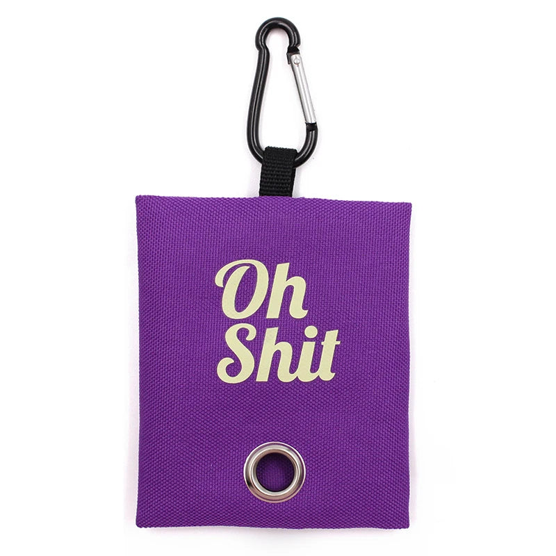 Portable Poop Bag Holder - Clip-On Waste Dispenser