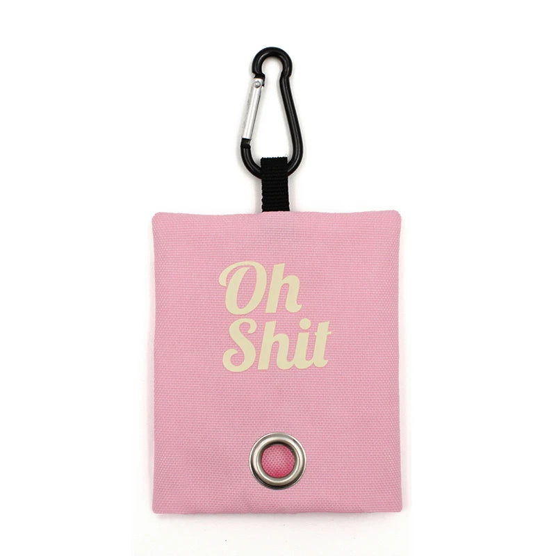 Portable Poop Bag Holder - Clip-On Waste Dispenser