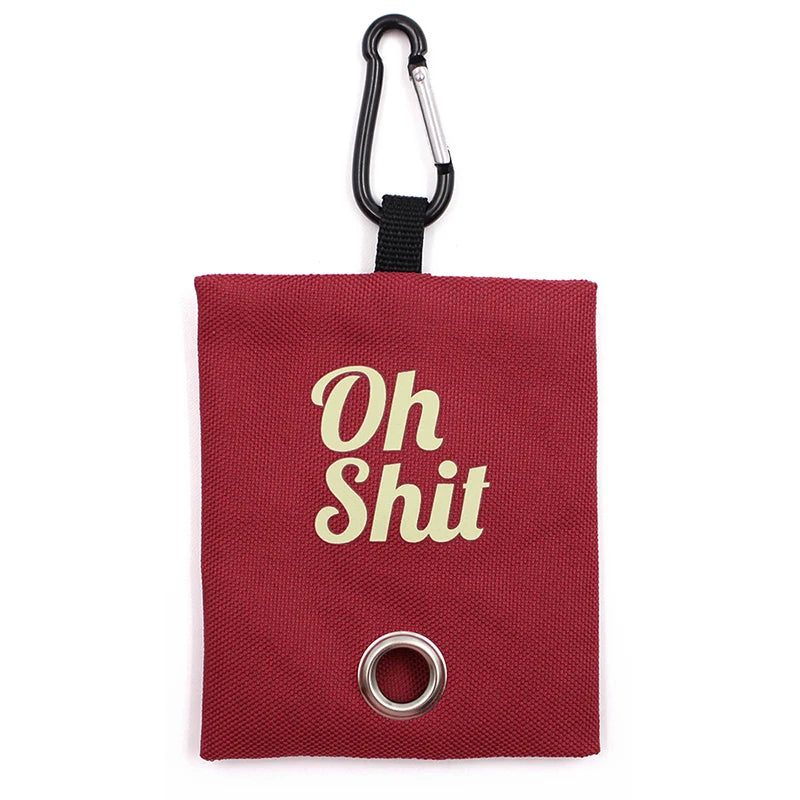 Portable Poop Bag Holder - Clip-On Waste Dispenser