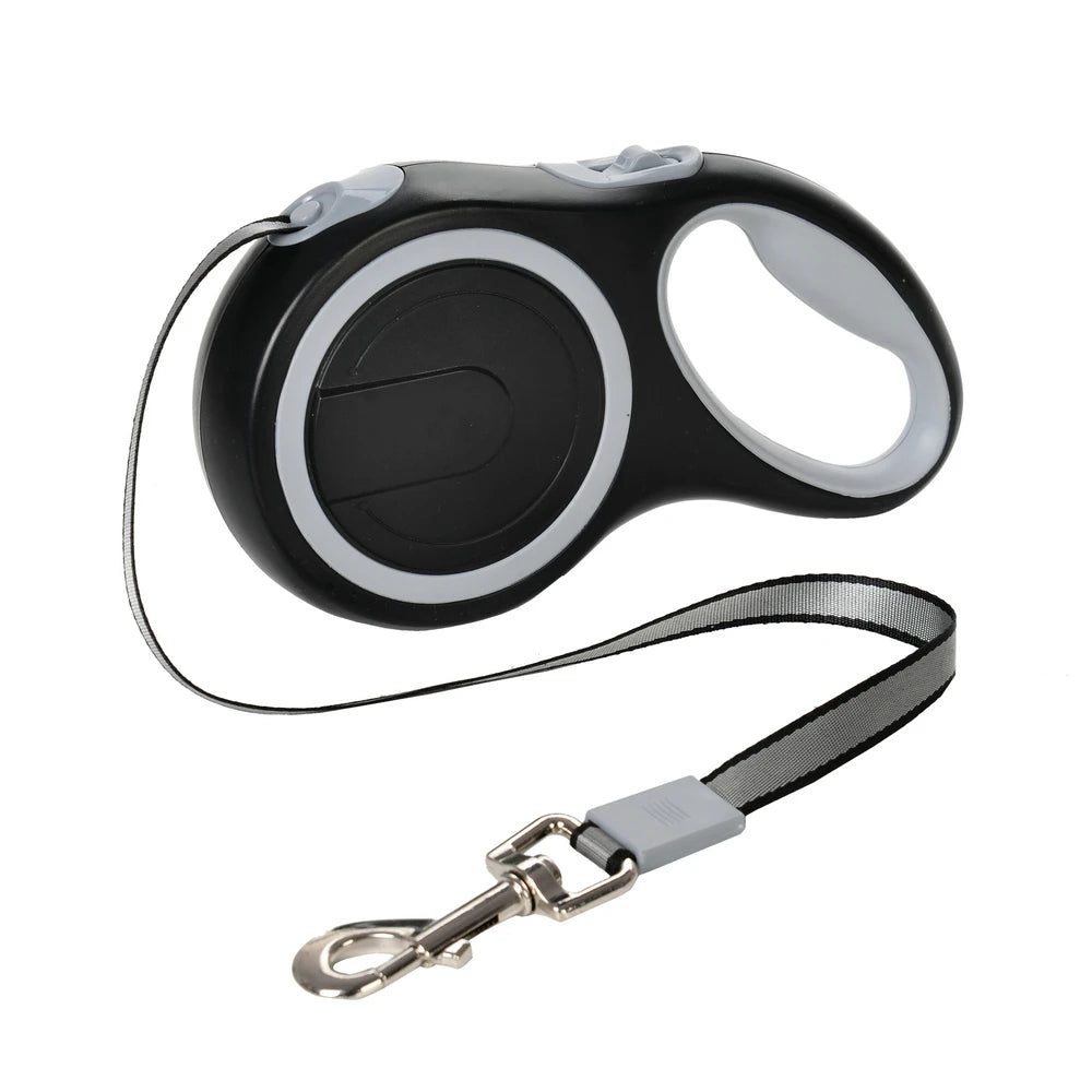 Retractable Dog Leash - Extendable Nylon Lead for Dogs