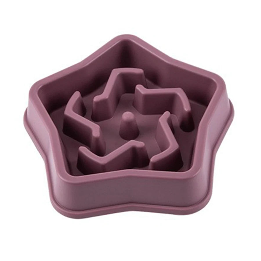 Slow Feeder Dog Bowl - Anti-Choking Slow Eating Design
