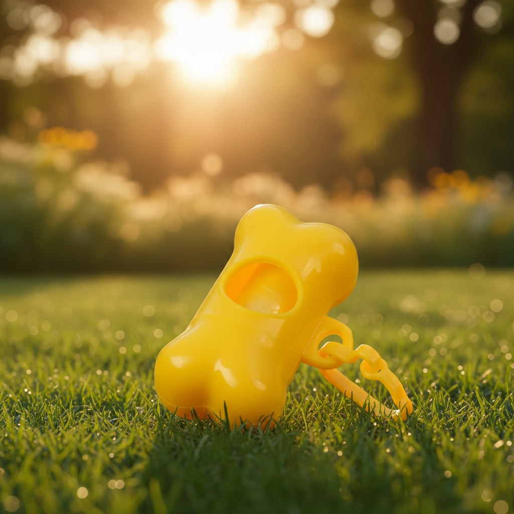 Bone-Shaped Poop Bag Dispenser - Dog Waste Holder
