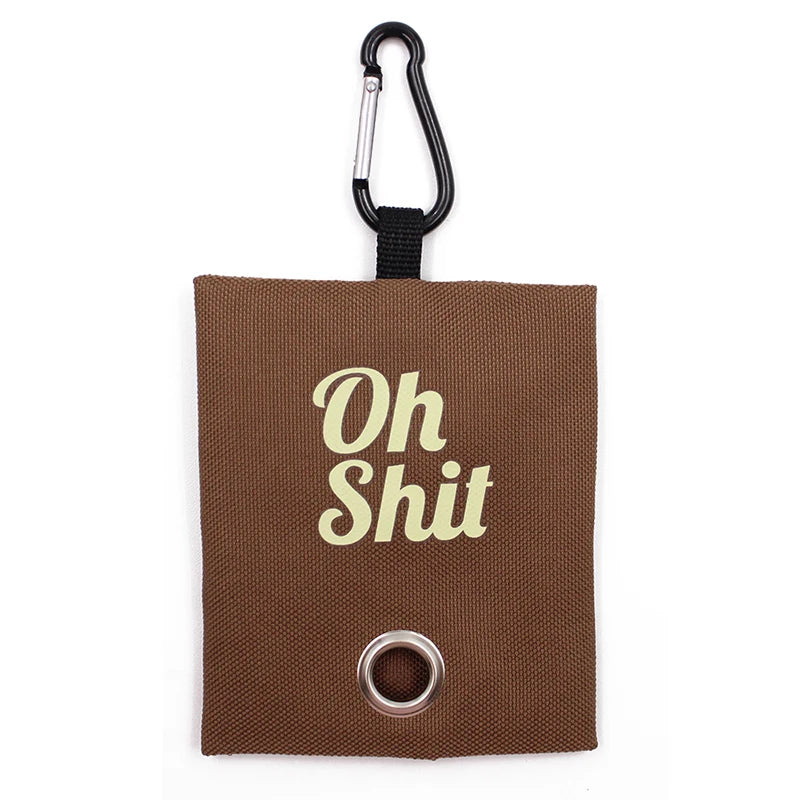 Portable Poop Bag Holder - Clip-On Waste Dispenser