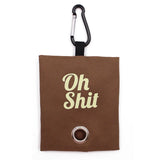 Portable Poop Bag Holder - Clip-On Waste Dispenser