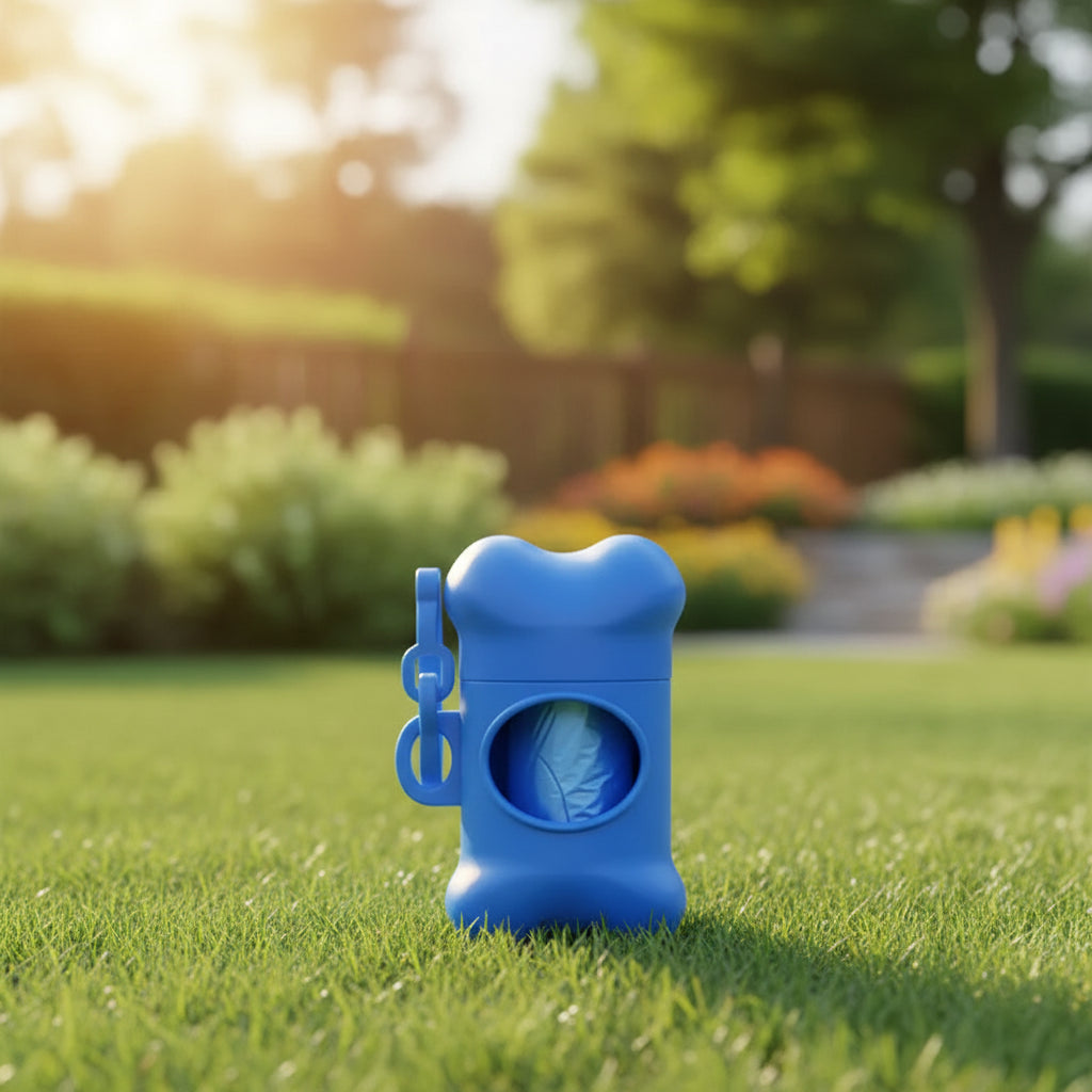 Bone-Shaped Poop Bag Dispenser - Dog Waste Holder