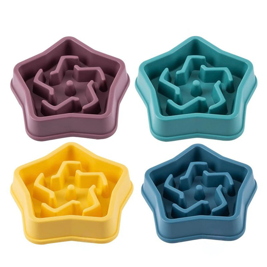 Slow Feeder Dog Bowl - Anti-Choking Slow Eating Design