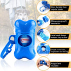 Bone-Shaped Poop Bag Dispenser - Dog Waste Holder