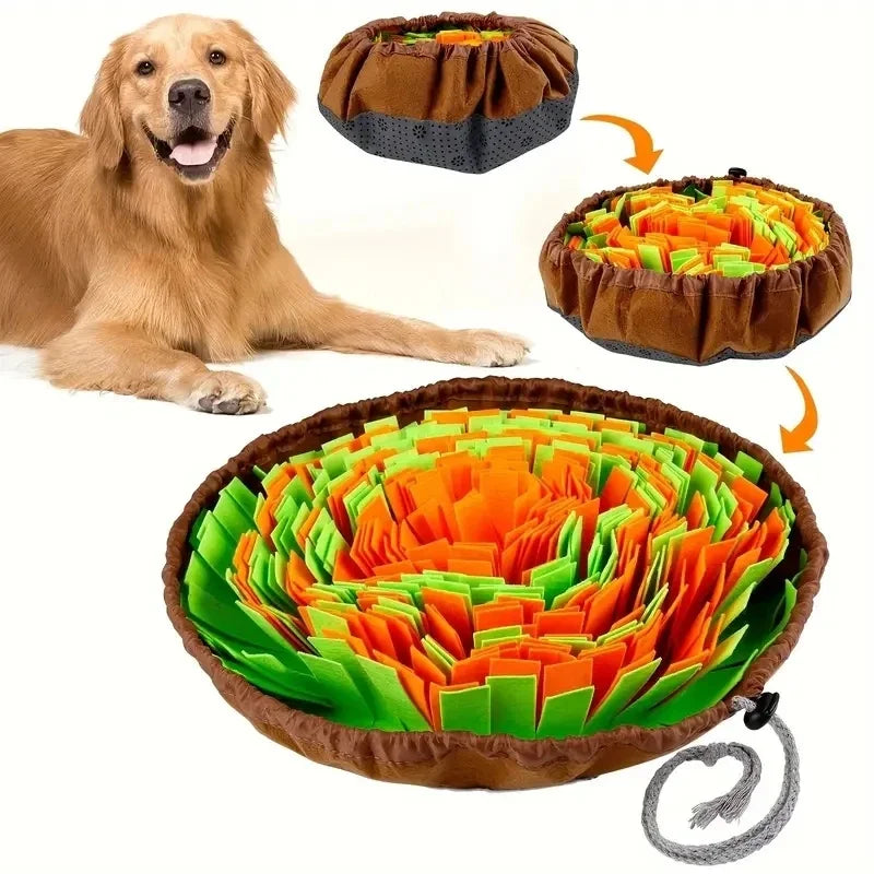 Dog Snuffle Mat - Slow Feeding & Mental Stimulation