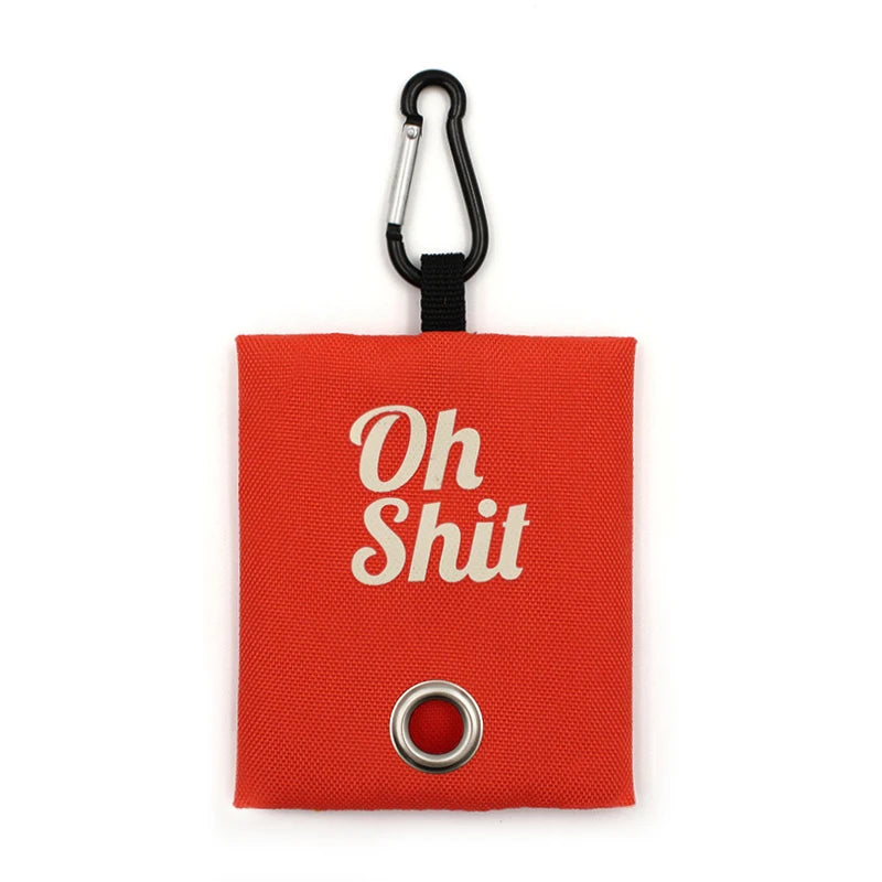 Portable Poop Bag Holder - Clip-On Waste Dispenser