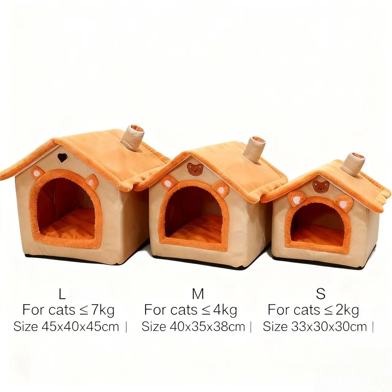 All-Season Pet House Bed - Warm & Cozy Shelter
