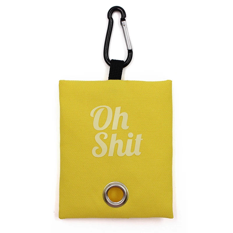 Portable Poop Bag Holder - Clip-On Waste Dispenser