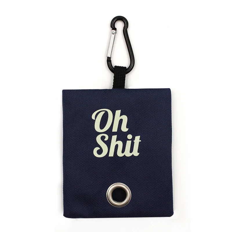 Portable Poop Bag Holder - Clip-On Waste Dispenser