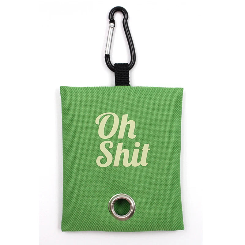 Portable Poop Bag Holder - Clip-On Waste Dispenser