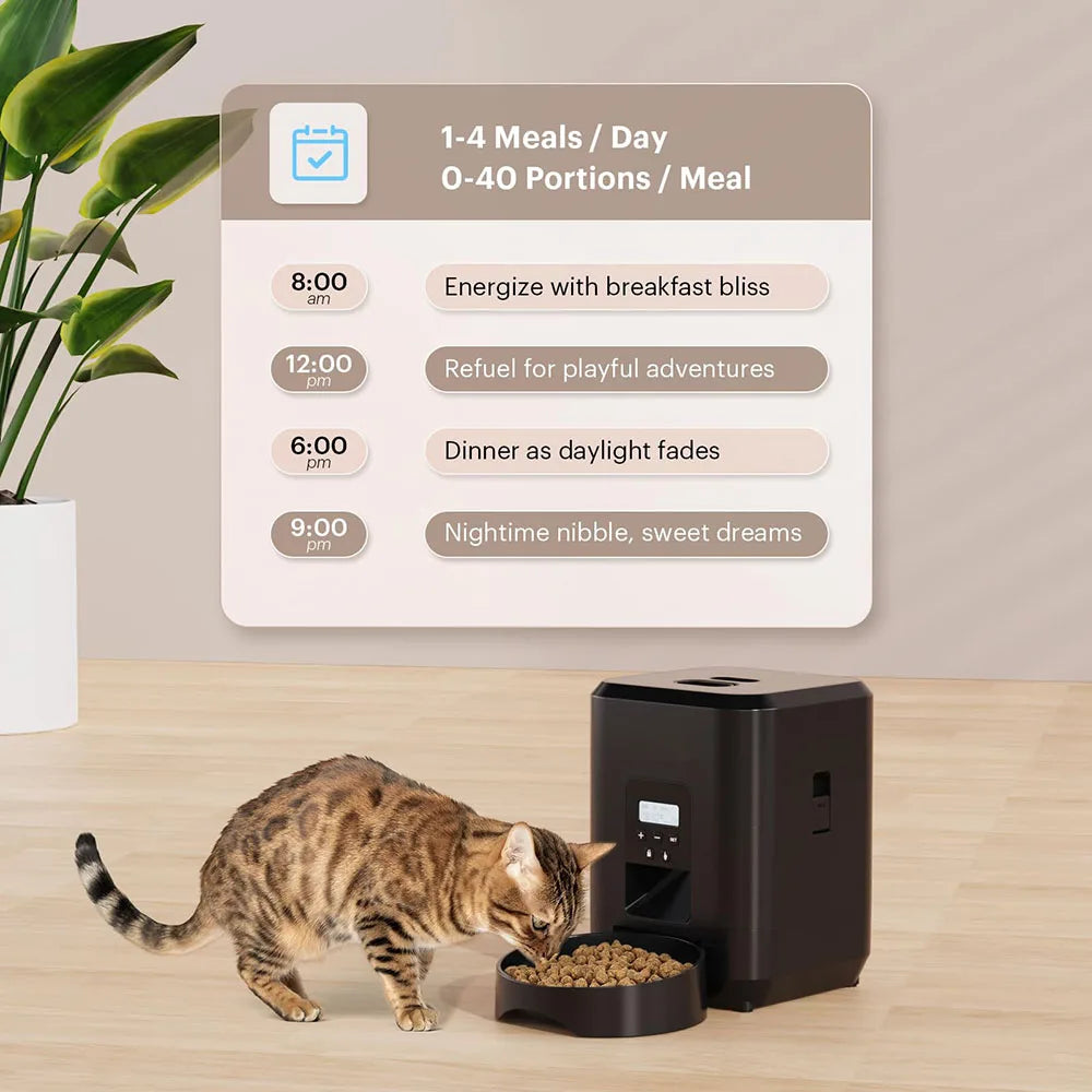 Automatic Pet Feeder — Timed Portions for Cats & Dogs
