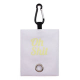 Portable Poop Bag Holder - Clip-On Waste Dispenser