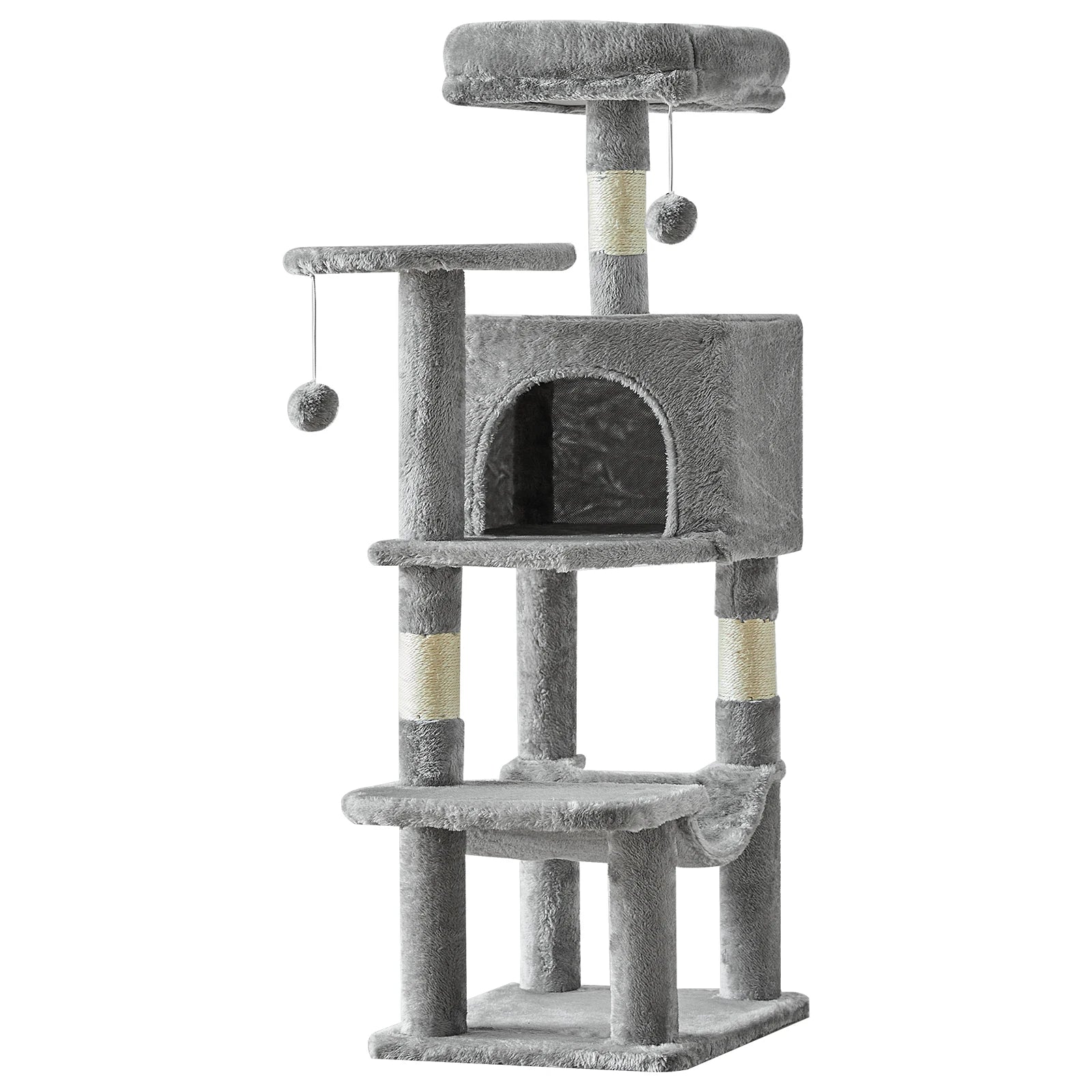 Tall Cat Tree Tower - Climbing Play Center for Indoor Cats