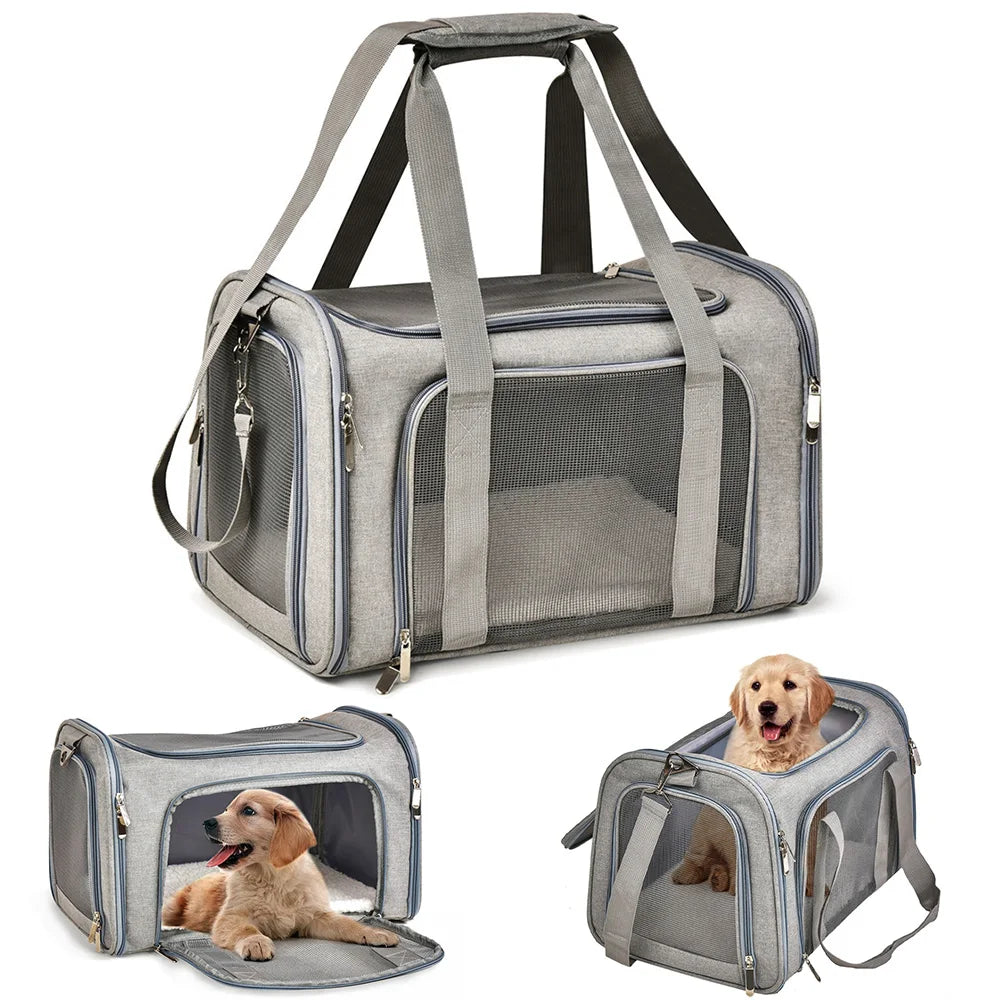 Airline Approved Pet Carrier - Safe Travel Bag